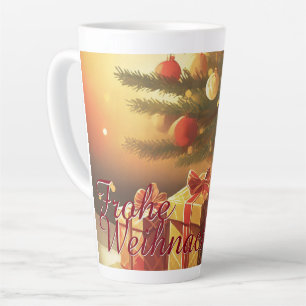 Motiv mit Geschenken unter dem Weihnachtsbaum 3701 Milchtasse