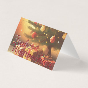 Motiv, mit Geschenken unterm Weihnachtsbaum 37016