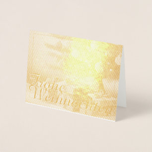 Motiv, mit Geschenken unterm Weihnachtsbaum 37016 Folienkarte