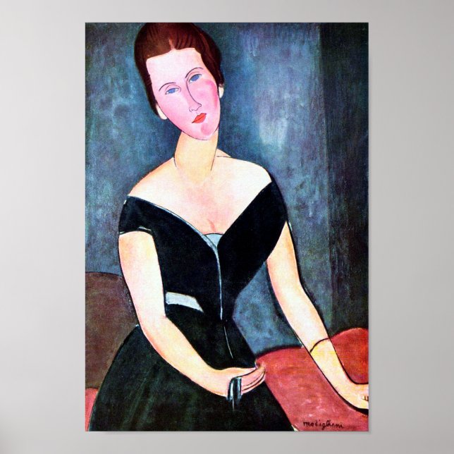 Motiv: Modigliani Poster (Vorne)