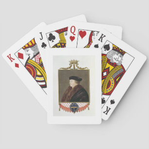 Motiv: Thomas Cromwell (C.1485-1540) Ist Earl Spielkarten