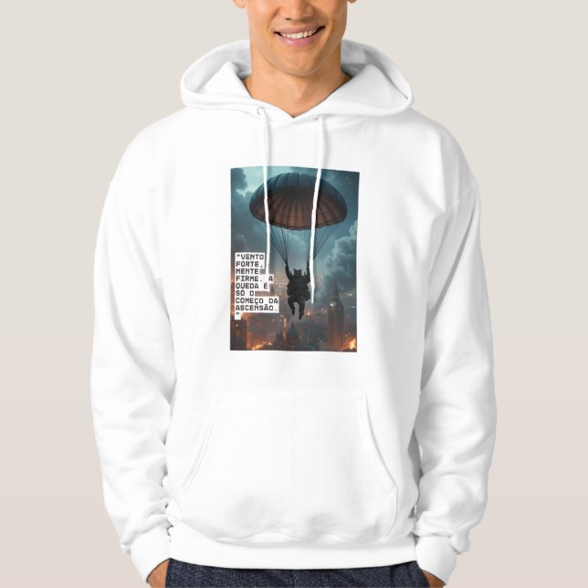 Motivação Sempre! Hoodie (Vorderseite)