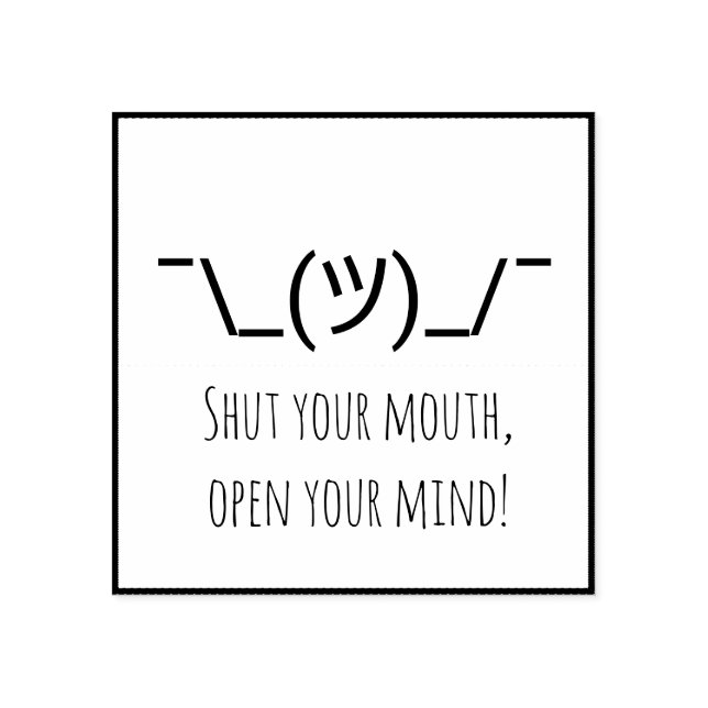 Motivacional Meme Gummistempel (Prägung)