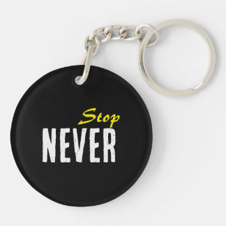 Motivation Acrylic Keychain – Minimal Design Schlüsselanhänger