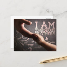 Motivation Affirmation: "Bedenke andere"