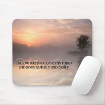Motivation Affirmation: "Stress verlassen lassen"