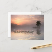 Motivation Affirmation: "Stress verlassen lassen"