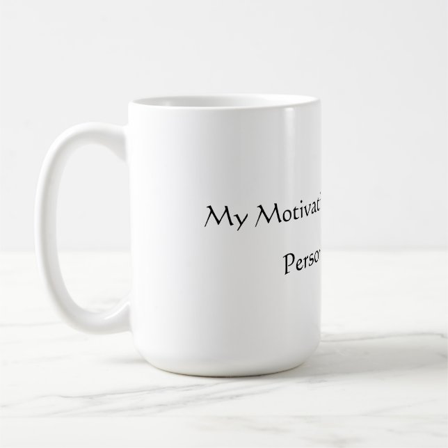 Motivation Backorder Mug Kaffeetasse (Links)