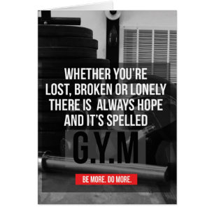 Motivation de la salle de sport