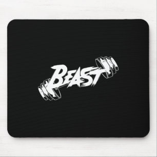 Motivation der Bestie Graphic Mousepad