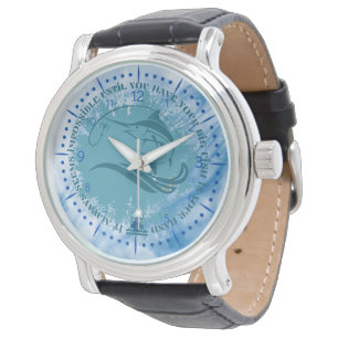 Motivation der Fischerei Marinefische Es schei Armbanduhr