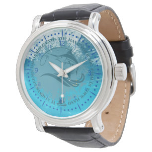 Motivation der Fischerei Marinefische Es schei Armbanduhr