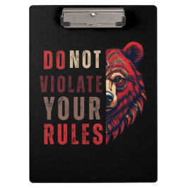 Motivation | Devisenorientierung | Bär Klemmbrett