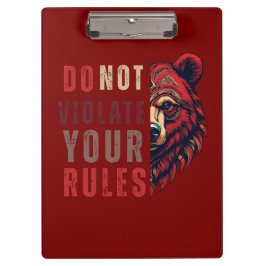 Motivation | Devisenorientierung | Bär Klemmbrett