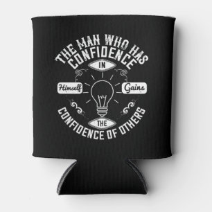 Motivation, die Selbstvertrauen hat Dosenkühler