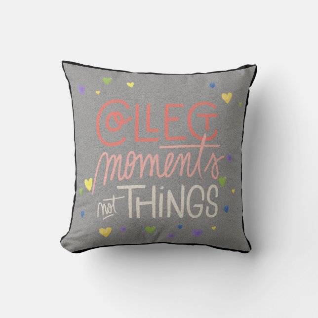 Motivation für das Lazy Lifestyle Design Kissen (Vorderseite)