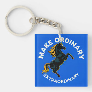 Motivation für das Symbolisieren von Pferden Schlüsselanhänger