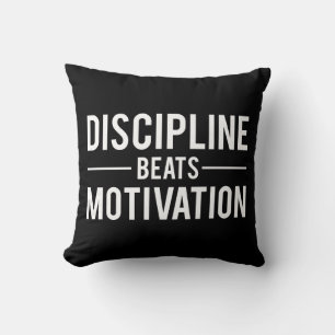 Motivation für Discipline Beats - Inspiration Kissen