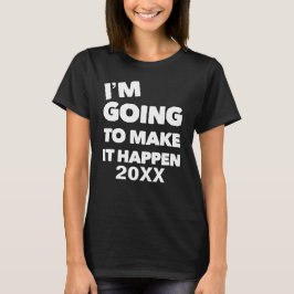 Motivation für Inspiriertes Sprichwort nach Maß T-Shirt