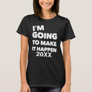 Motivation für Inspiriertes Sprichwort nach Maß T-Shirt