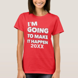 Motivation für Inspiriertes Sprichwort nach Maß T-Shirt