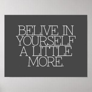 Motivation, Inspiration, Wörter von Klugheit. Poster