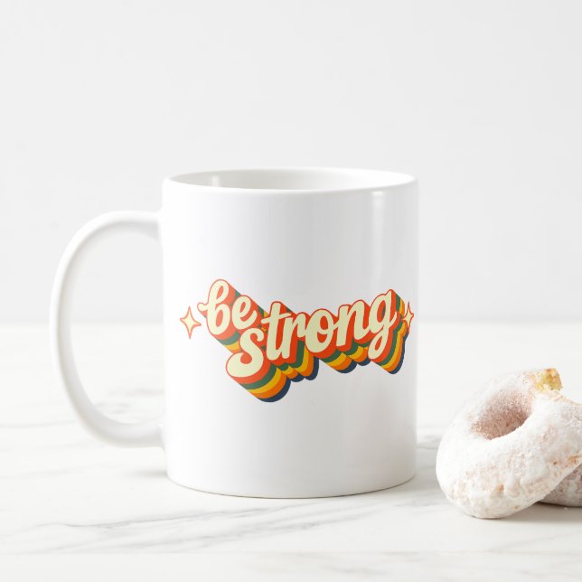motivation kaffeetasse (Mit Donut)