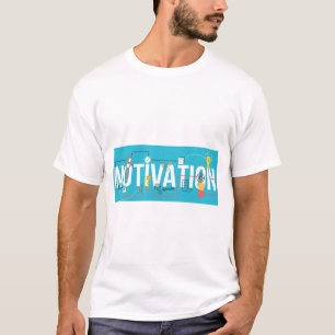 Motivation – Moderne minimalistische Typografieges T-Shirt