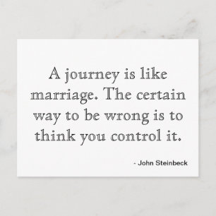 Motivation par carte postale - Mariage