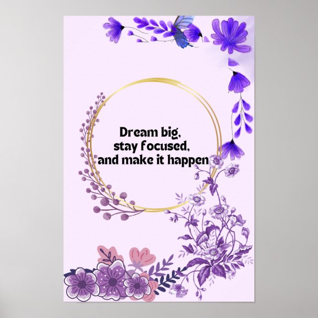 Motivation Poster (Vorne)