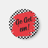 Motivation Red Daub und Black Dots