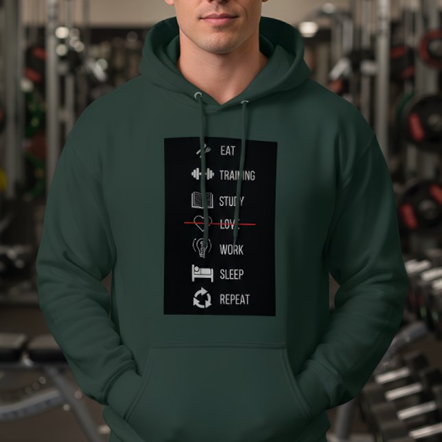 Motivation Routine Hoodie (Von Creator hochgeladen)