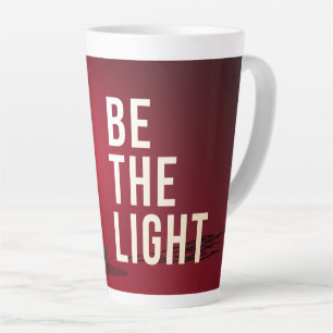 Motivation und inspirierendes Banner Milchtasse