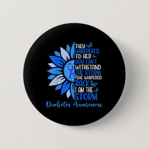 Motivation Unterstützung Squad Sunflower Diabetes Button