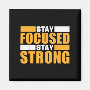 Motivation Zitat Erfolg - Bleibe Fokussierter Blei Magnet