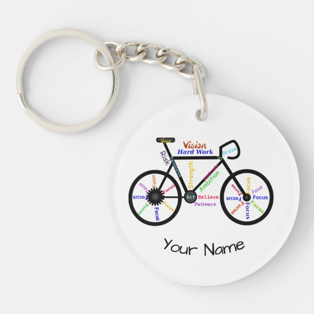 Motivational Bike, vélo, vélo Sport Nom personnali (Devant)