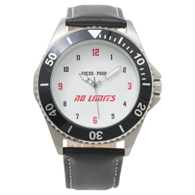 Motivational Fitness Armbanduhr (Vorderseite)