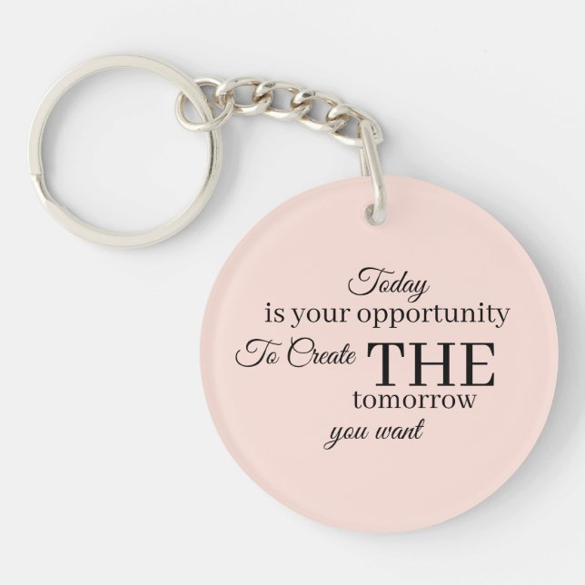 Motivational Keychain (Devant)