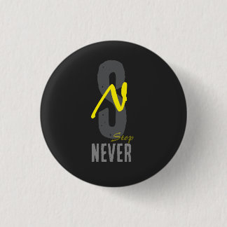 Motivational Minimal Button Pin – Positive Energy 