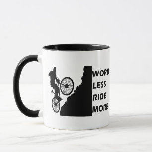 Motivational Mountainbiken - Lustiges Fahrrad-Zita Tasse