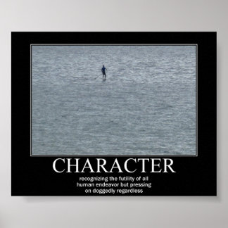 Motivational Poster: CHARACTER Poster
