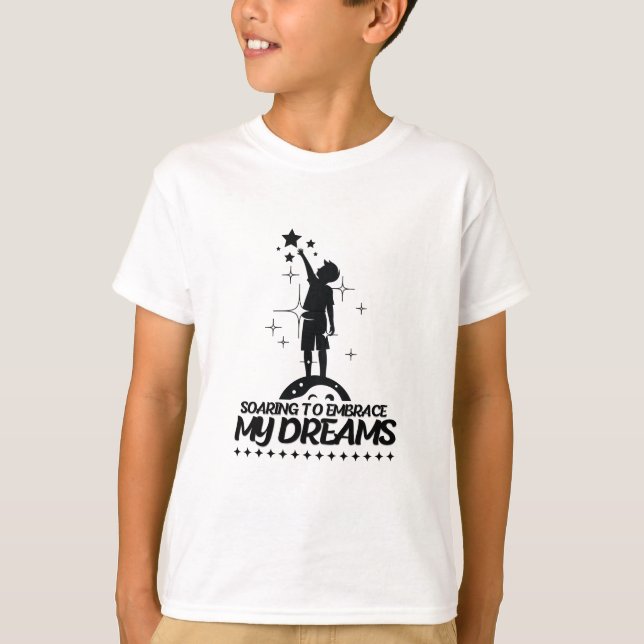 Motivational quote design T-Shirt (Vorderseite)
