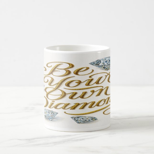 Motivational Quote for Women Coffee Mug (Centre)