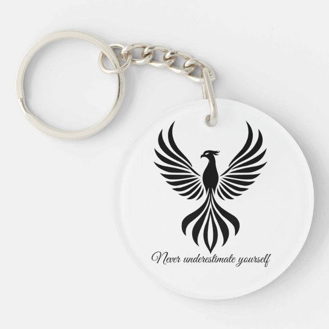 Motivational Quote Keychain (Devant)