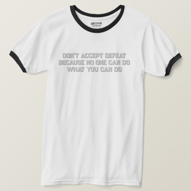 Motivational T-Shirt (Design vorne)