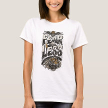 Motivational T-shirt Montagne Tigre Sans Peur pour