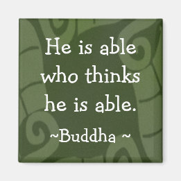 Motivationales Buddha-Zitate-Magnet-1 Magnet
