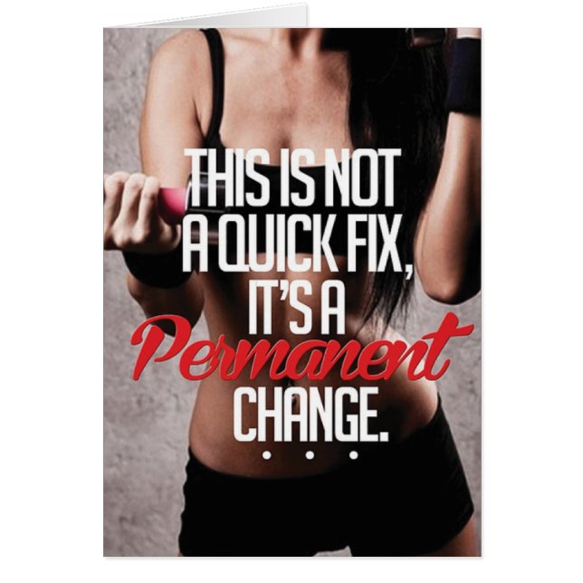 Motivationales Fitness Gym (Vorne)