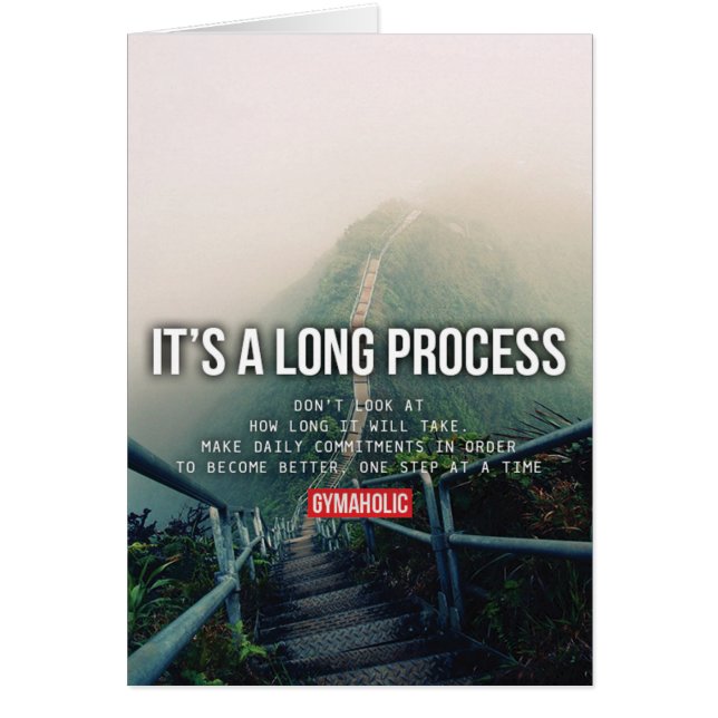 Motivationales Fitness Gym (Vorne)