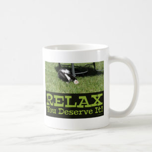 Motivationelles Relax Cat Me Time Fun Design Kaffeetasse